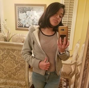 Fluffy Grey Jacket